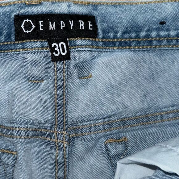 Empyre Verge Tapered Aged Light Wash Skinny Jeans sz 30 EUC - Picture 5 of 7